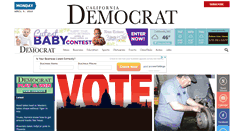 Desktop Screenshot of californiademocrat.com